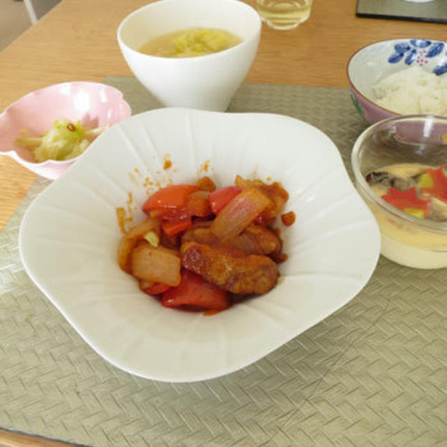  夏におすすめ！中華料理！　酢豚のレシピ ！