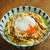 温玉サラダチキン丼、温泉卵とサラダチキンの親子丼