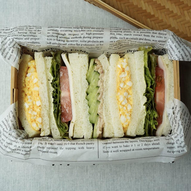 サンドイッチ弁当