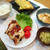 だだちゃ豆のスパニッシュオムレツ。
