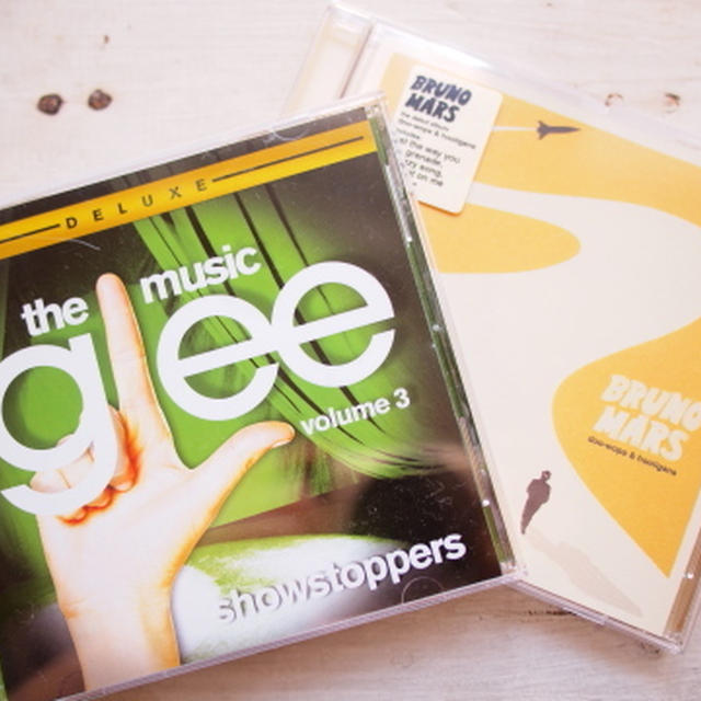 最近のお気に入り~Glee3&BrunoMars~
