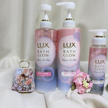 LUX バスグロウ リペア&シャインで保水ケア美容