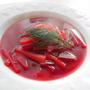 ポリフェノールたっぷり赤いスープ