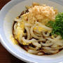 やっと食べられた「釜玉うどん」