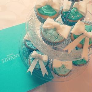 バレンタイン ティファニーカップケーキ Tiffany By Miro2442さん レシピブログ 料理ブログのレシピ満載