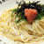 明太子クリームパスタ