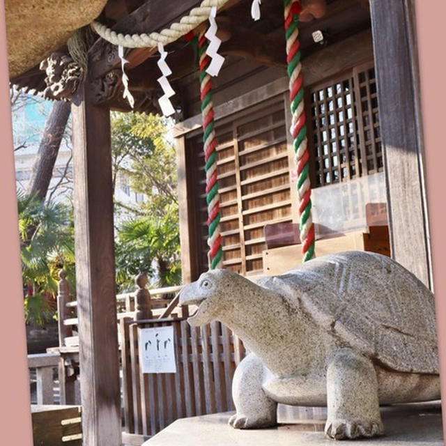 狛亀のある神社 など