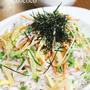 冷やし散らしうどん　レシピ