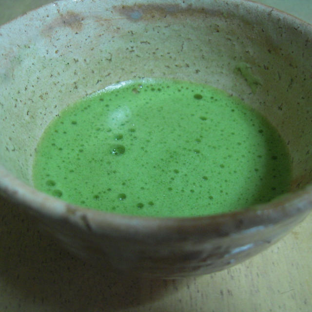 お抹茶と花びら餅