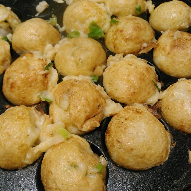 今夜はたこ焼きですが中身は…