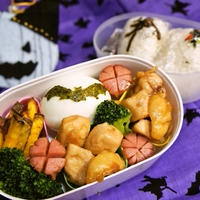 ワンポイントde簡単にハロウィン弁当☆