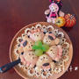 捏ねずにレンジ発酵de簡単♡ハロウィンダッフィー&シェリーメイのちぎりパン♡