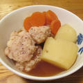 【旨魚料理】ヤリイカ団子とジャガイモの煮物