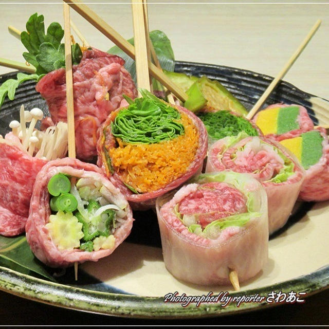 銀座の高級フードコートで松阪牛の串しゃぶコース！「すき焼き 牛しゃぶ 松重」銀座SIX銀座大食堂