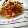 簡単♪そうめんde冷製ナポリタン