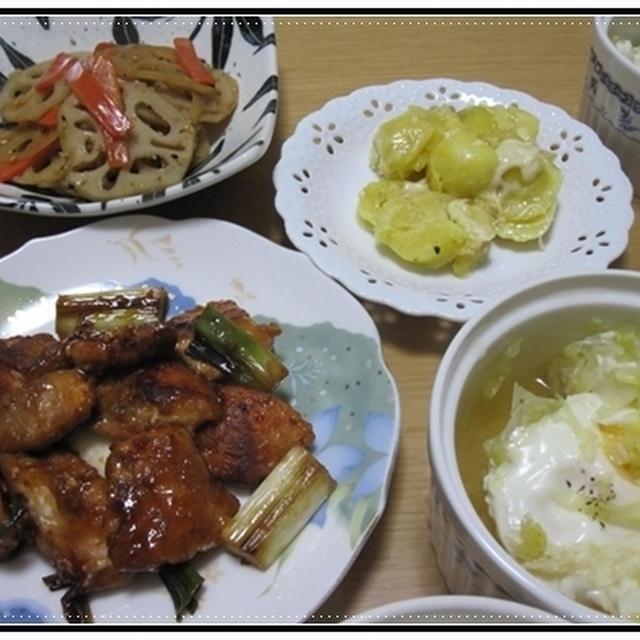 昨日の晩ごはん♪