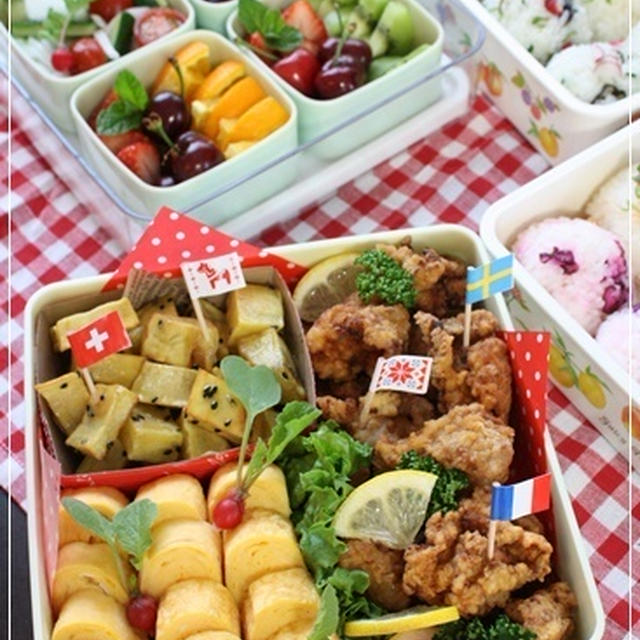 小学校運動会弁当＊2014