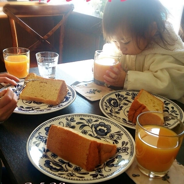 神戸シフォンのシフォンケーキ ♡