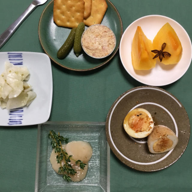 来週はお酒のお供！