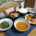 海苔納豆と野菜の天ぷらと真珠貝の貝柱ときのこのバターオイスターソテーでうちごはん（レシピ付）