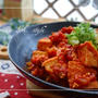厚揚げのチリトマトソース煮＆実家