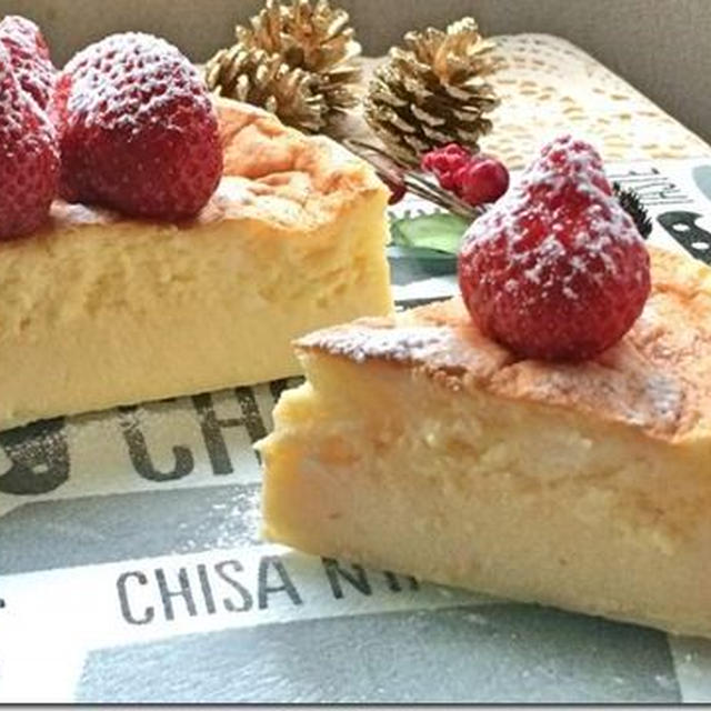 クリスマスにはマジックケーキのクリームチーズver.♪