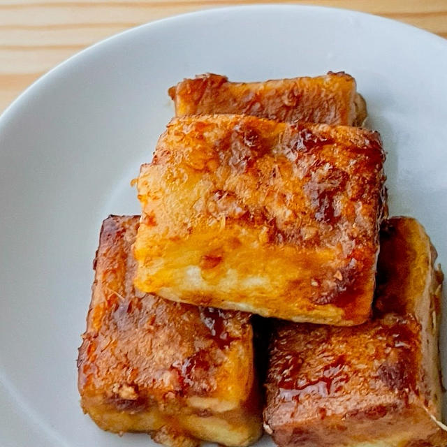 高野豆腐の生姜焼き