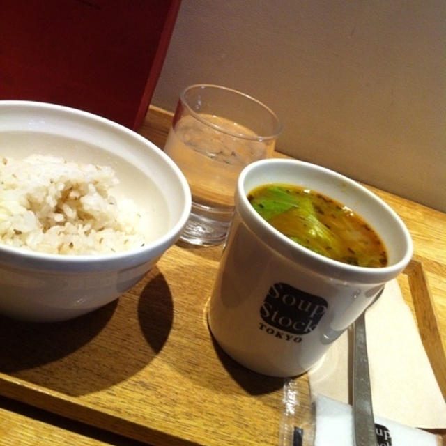 スープストックなう