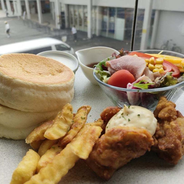 台湾パンケーキで栄養補給