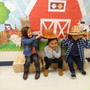 Cowboy breakfast day at Lacy's school