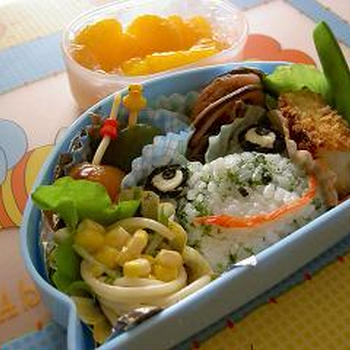 こうちゃんの【かえるさん弁当♪】