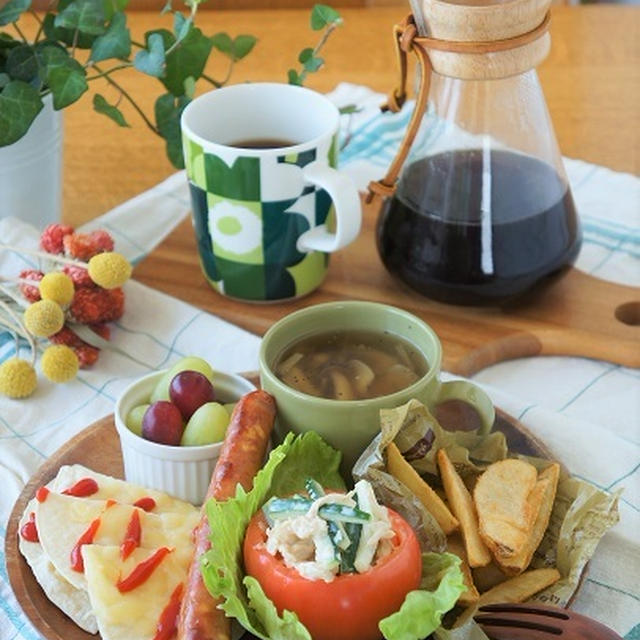 休日のブランチ