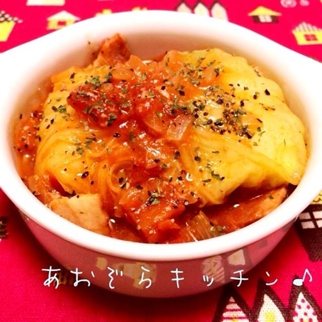 もちチーズ＊ロール白菜♪