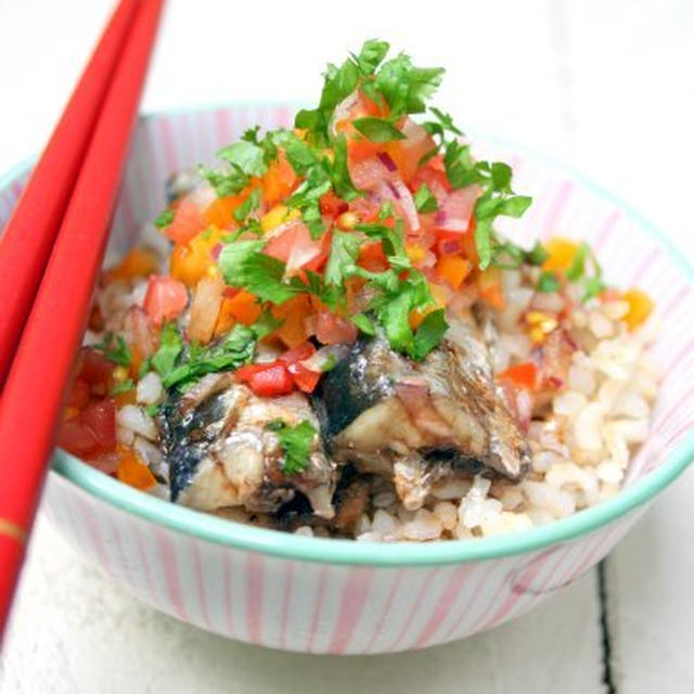Sardine Rice Bowlイタリアンなオイルサーディン丼
