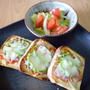 手作り食パンでピザトースト