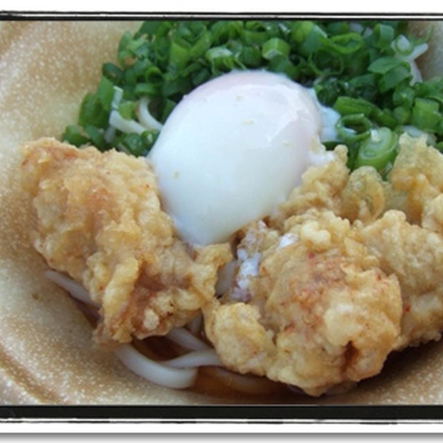 味付きとり天うどん【鳥立花】に投票★万博公園U-1グランプリ