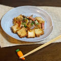 ごはんが進む、厚揚げ ベーコンと舞茸の炒め煮 by KOICHIさん