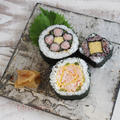 8月タラゴンキッチンはアンコールの飾り巻き寿司レッスン。切った瞬間の笑顔がたまりません！