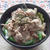 手作りごまドレッシングのキムチ豚しゃぶご飯