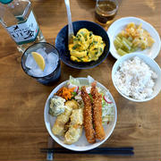 お魚フライの日と週末ご飯
