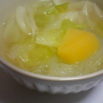 11・5春雨野 菜スープ