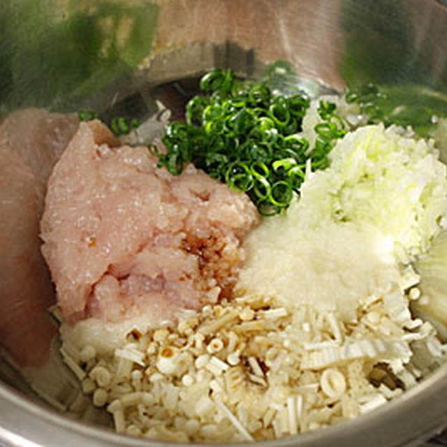 ふんわり鶏つくねの照り焼き