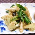 葉ニンニクを使ったレシピいろいろ-豆腐と葉ニンニクの卵とじ-（レシピ付）