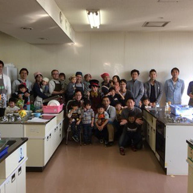 人口増減率全国第9位の埼玉県吉川市で、とっても楽しいパパ子料理教室でした。