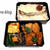 新しいお弁当箱で唐揚弁当