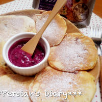 クリーム玄米ブランdeパンケーキ♪