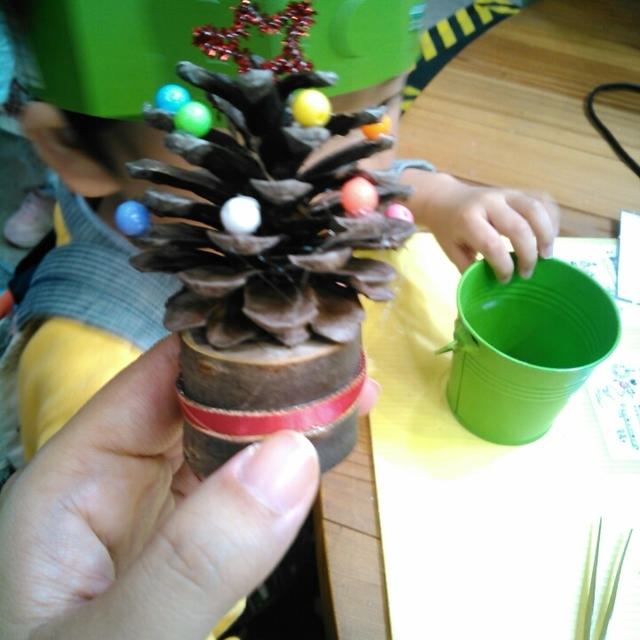 クリスマスツリー作り～エコプロダクツ2014
