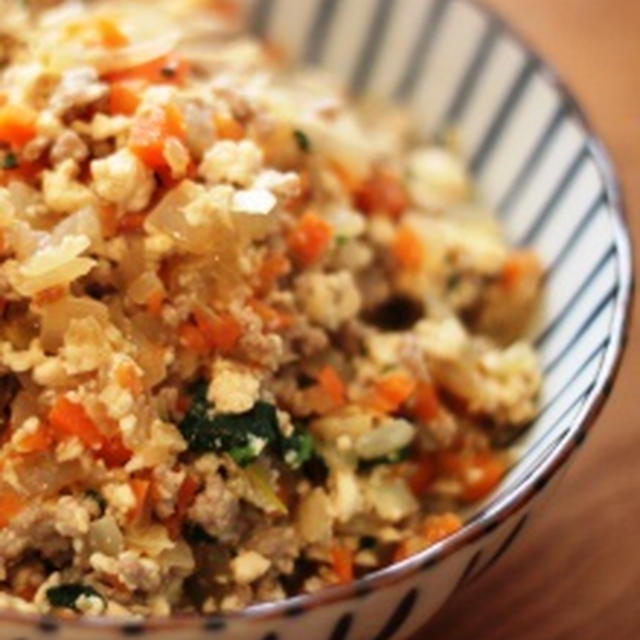 【クックパッド話題り】【砂糖不使用】野菜たっぷり！簡単煎り豆腐