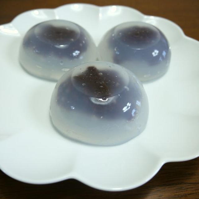 おばあちゃんの命日に水まんじゅう♪