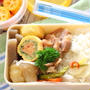 電子レンジでおかずを作った15分弁当
